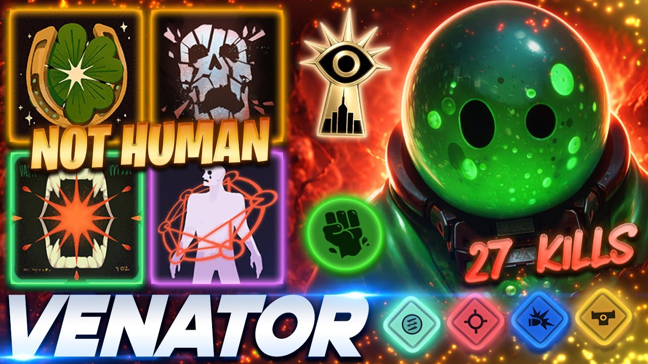 Venator Viscous 27 KILLS NOT HUMAN - Deadlock Pro Gameplay & Guides [Watch & Learn]