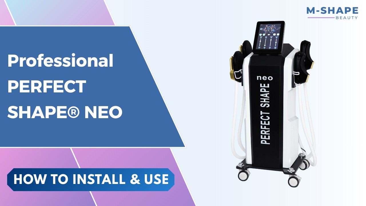 How to Install & Use: Professional PERFECT SHAPE® NEO Body Sculpting Machine 5 in 1