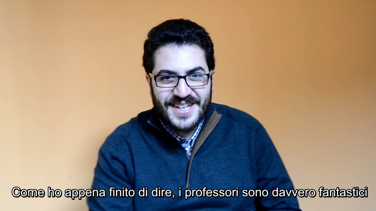 Intervista studenti di Geologia: Sergio