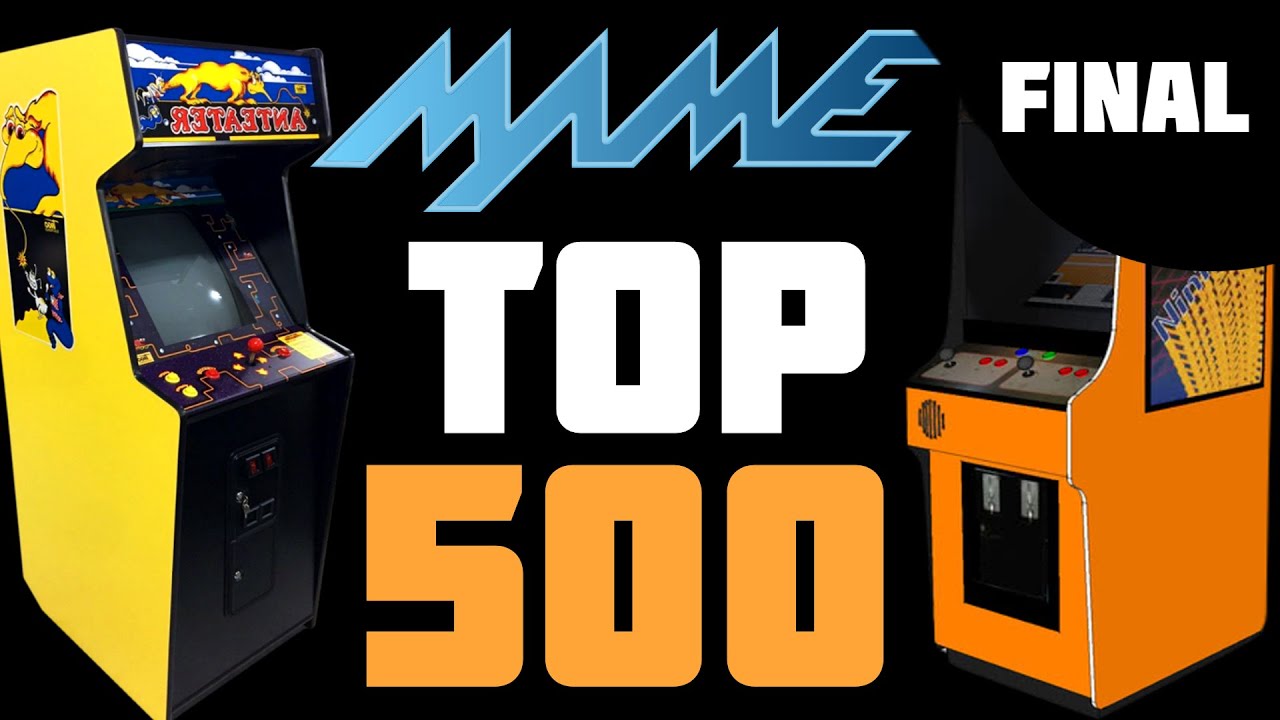 Mame Arcade top 500 chronological order final