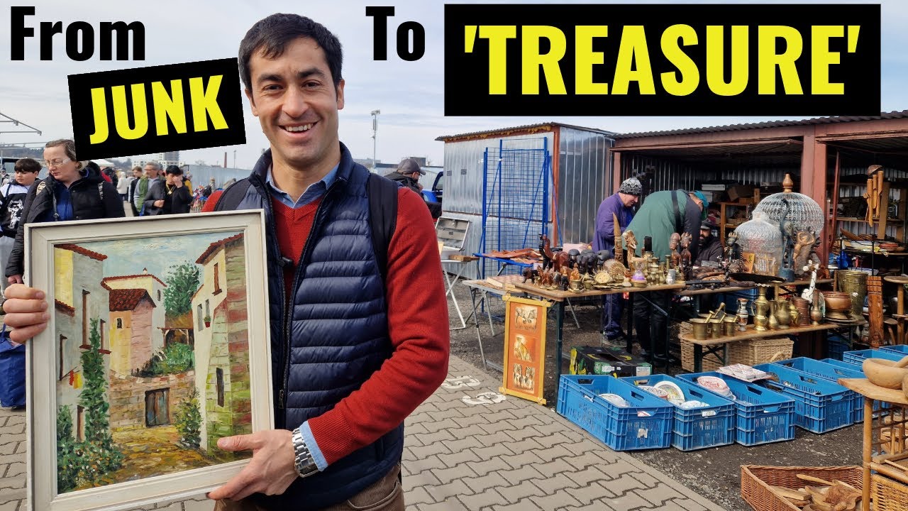 What To Find In Prague's BIGGEST Flea Market, 🇨🇿 CZECHIA