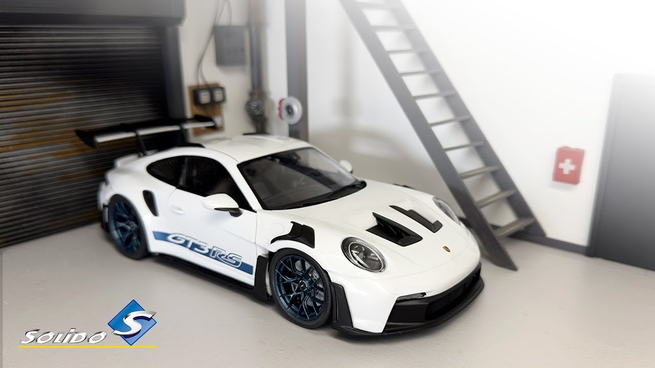 Découvrons la Porsche 911 (992) GT3 RS 1/18 de Solido (199)