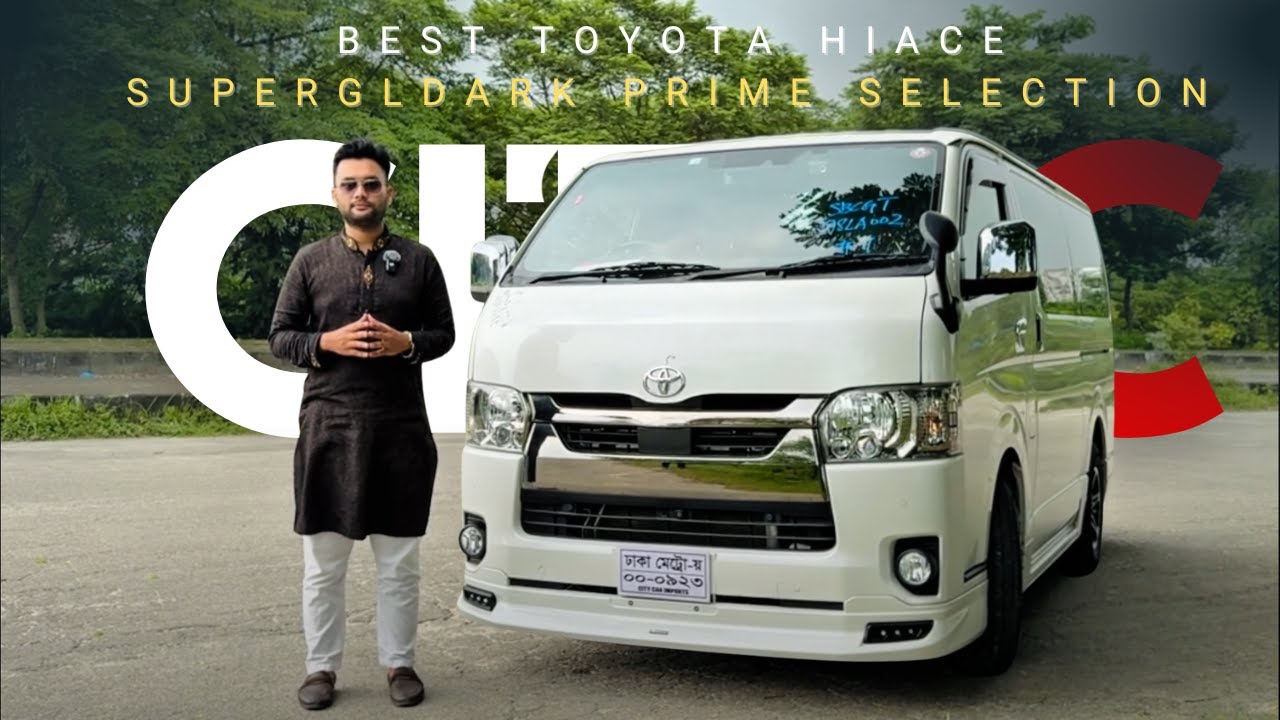 2021 Toyota HiAce Super GL Dark Prime Selection II (New Shape)