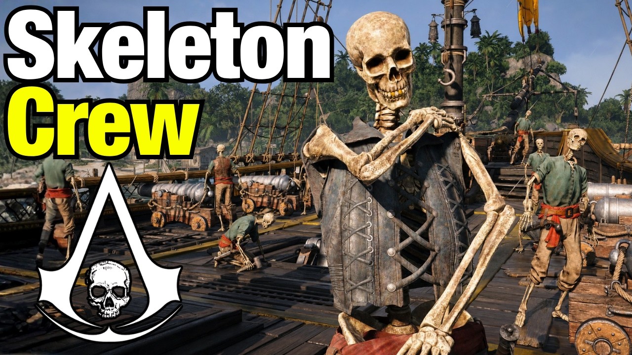 How to Get SKELETON CREW Attire in Assassin's Creed Black Flag Resynced