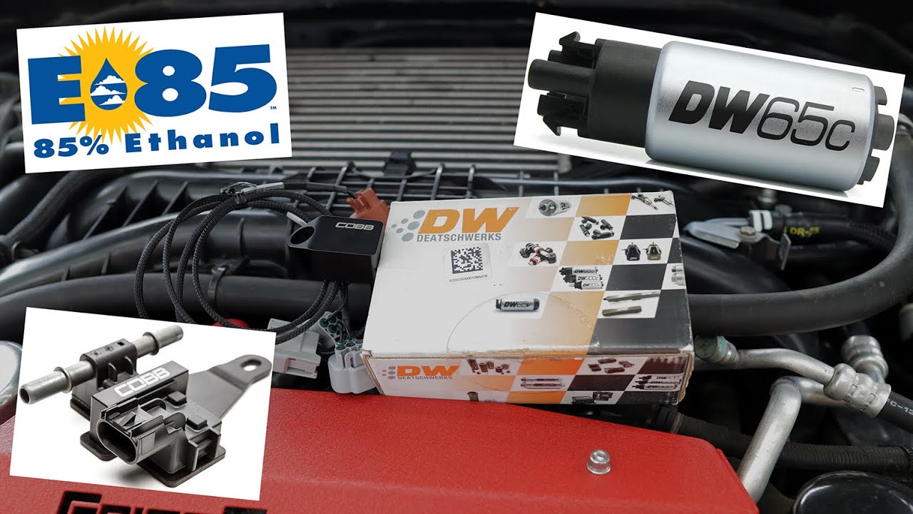 Prepping WRX for More POWER! - COBB Flex Fuel - DW65c