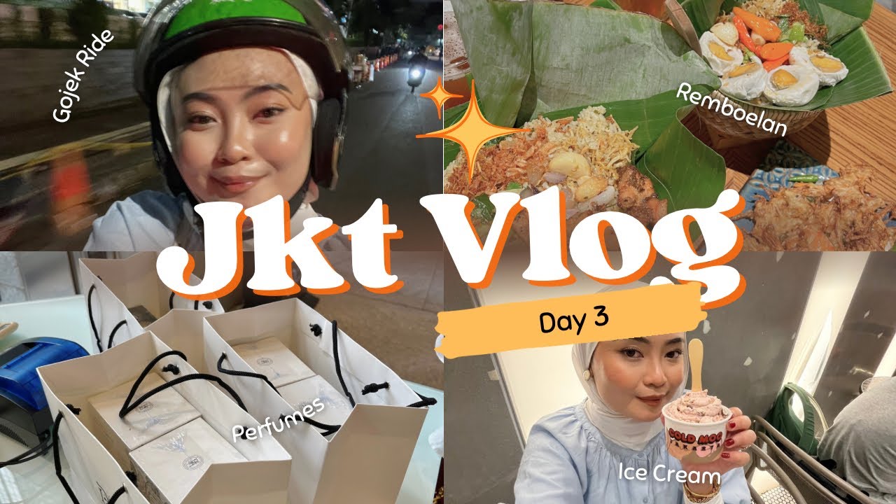 FIRST TIME GOJEK RIDE BEST BANGET | JAKARTA DAY 3 🇲🇨