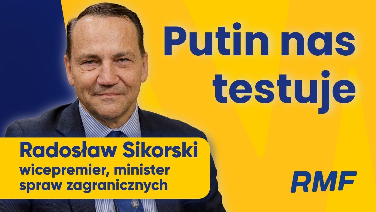 Szef MSZ o rosyjskich dronach nad Polską. 