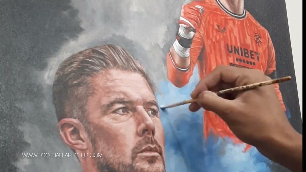 Super Jack Butland, Rangers FC Artwork