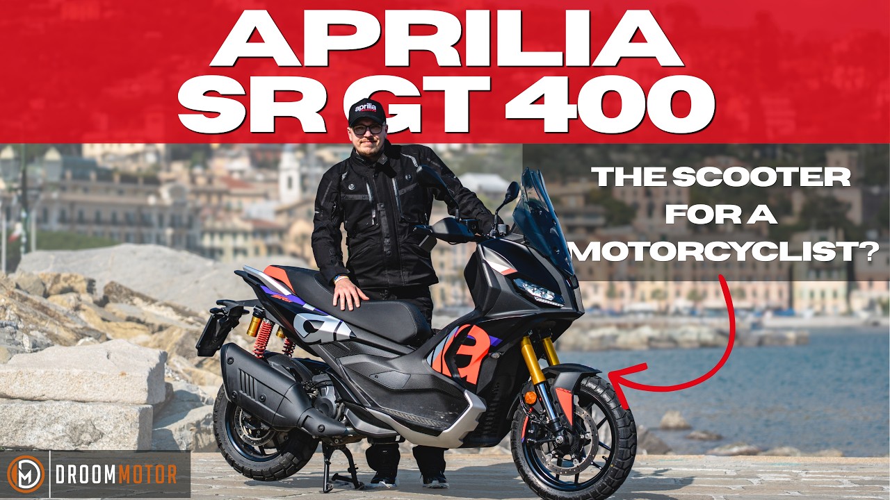Скутер для мотоциклиста? | Обзор Aprilia SR GT 400