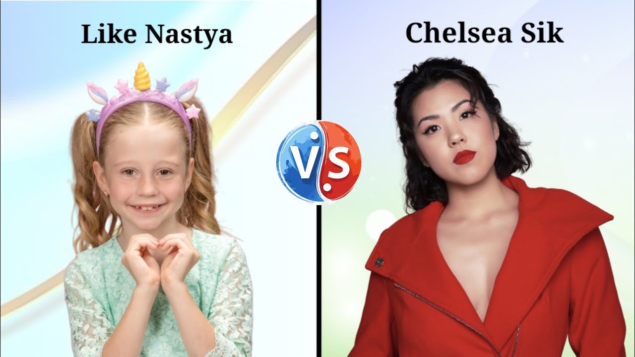 Like Nastya VS Chelsea Sik  | Who Is More Popular? | Kids YouTube Stars Comparison 