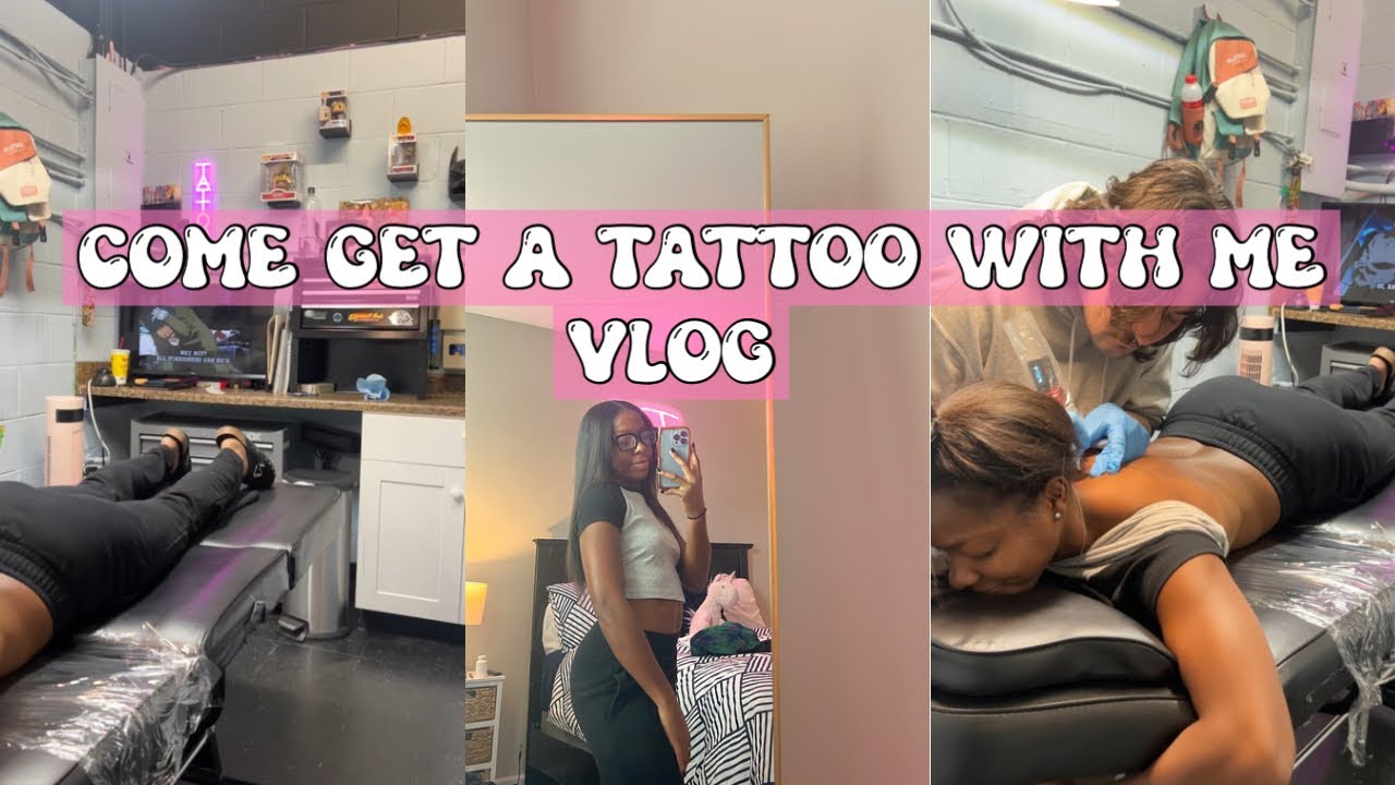 COME WITH ME TO GET A TATTOO VLOGGG!!