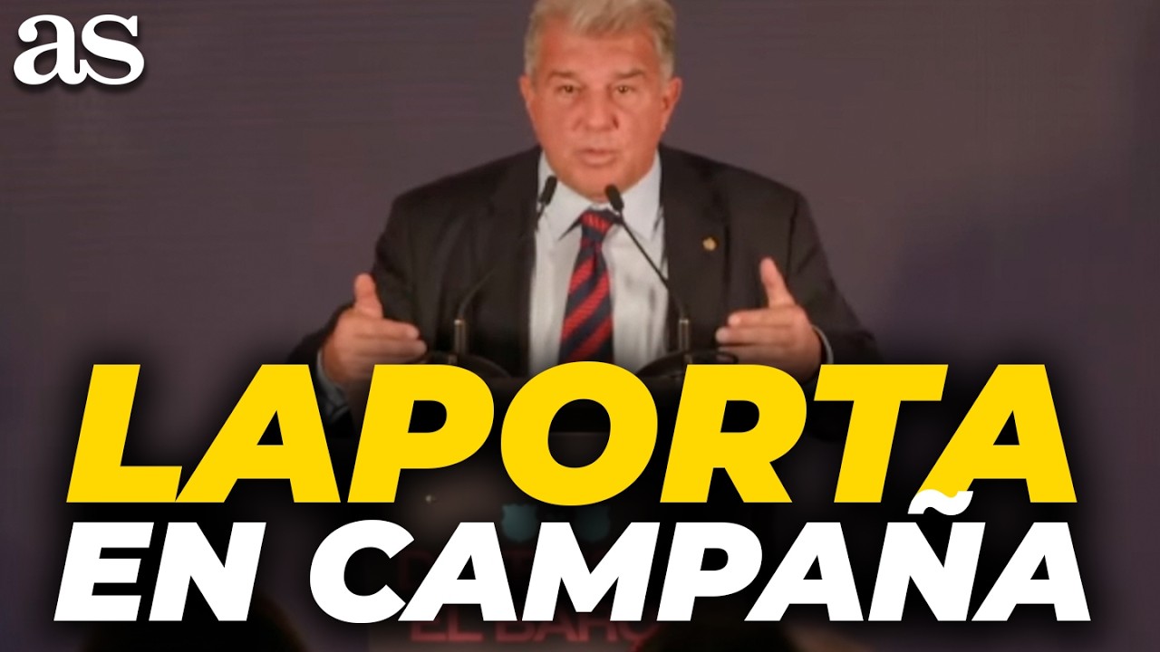 LAPORTA, DISCURSO COMPLETO de PRESENTACIÓN de su CANDIDATURA a la PRESIDENCIA del FC BARCELONA