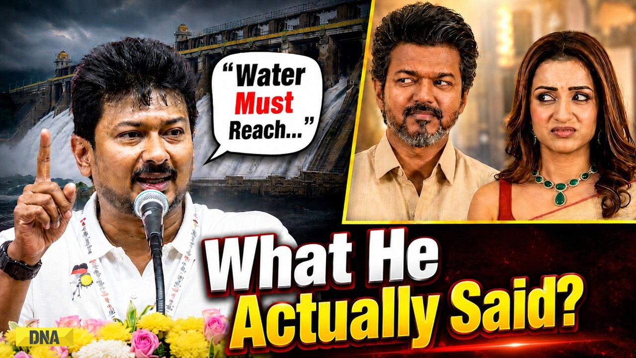 Tamil Nadu News: What Udhayanidhi Stalin Exactly Said That Led To Controversy | CM Vijay | Trisha