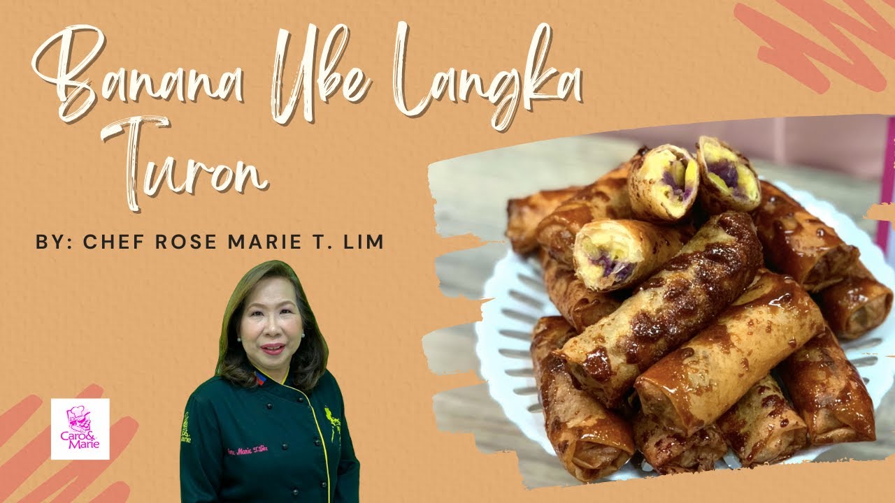 Banana Ube Langka Turon