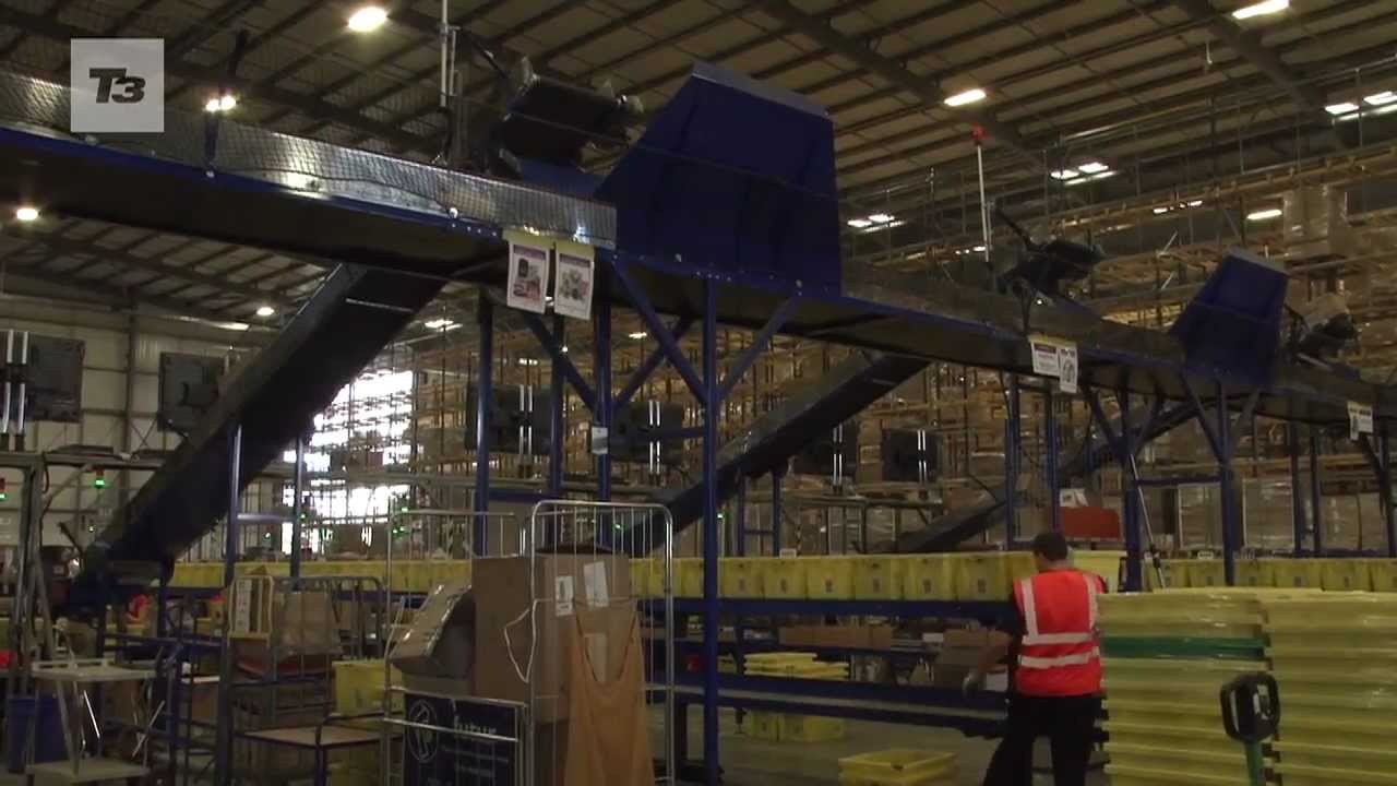 Inside the Amazon Warehouse for Christmas