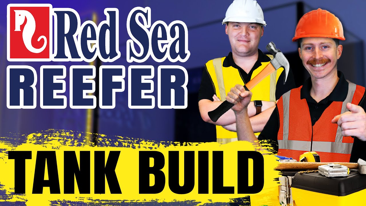 Aquarium Construction Crew: Reefer 250 - PART 2: Tank BUILD!