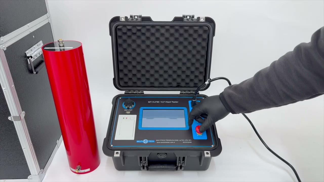 VLF Cable Tester 80 kV | MT-VLF80 #testequipment #transformertesting