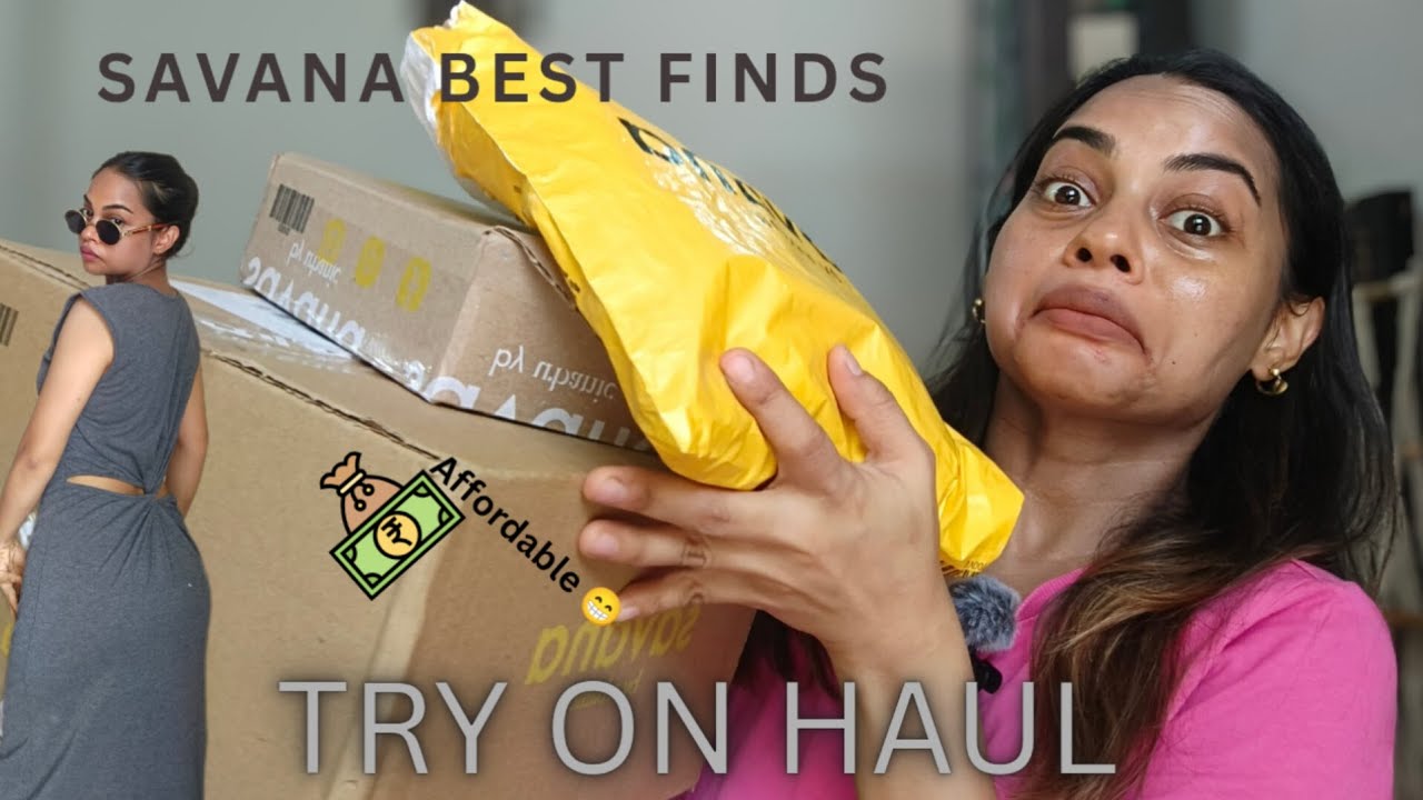Savana pinterest inspired 👗 try on haul 🎉 starting Just @ 390 😎 , brutally honest review #savanahaul