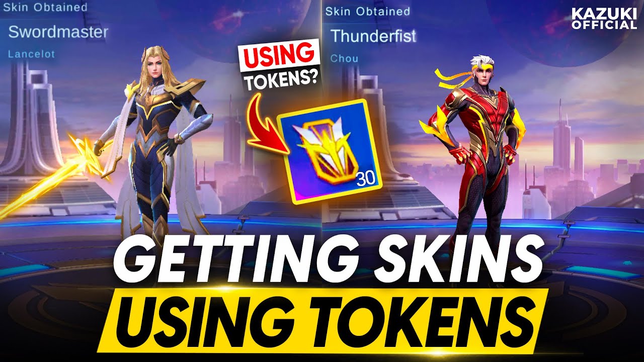 HOW TO GET THE CHOU OR THE LANCELOT DAWNING STAR SKINS USING THE BONUS TOKENS