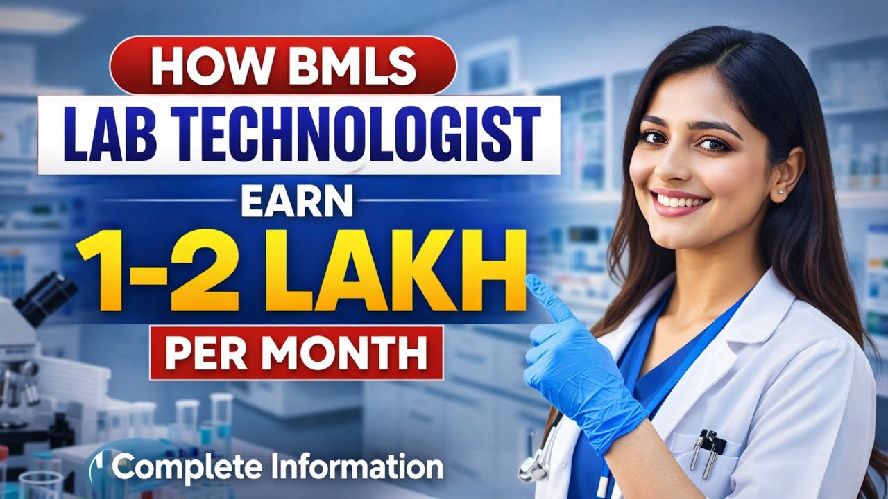BMLS 2026 🔬 | Salary Kitni? Career Scope Kya Hai? Full Details Before Admission! 💰