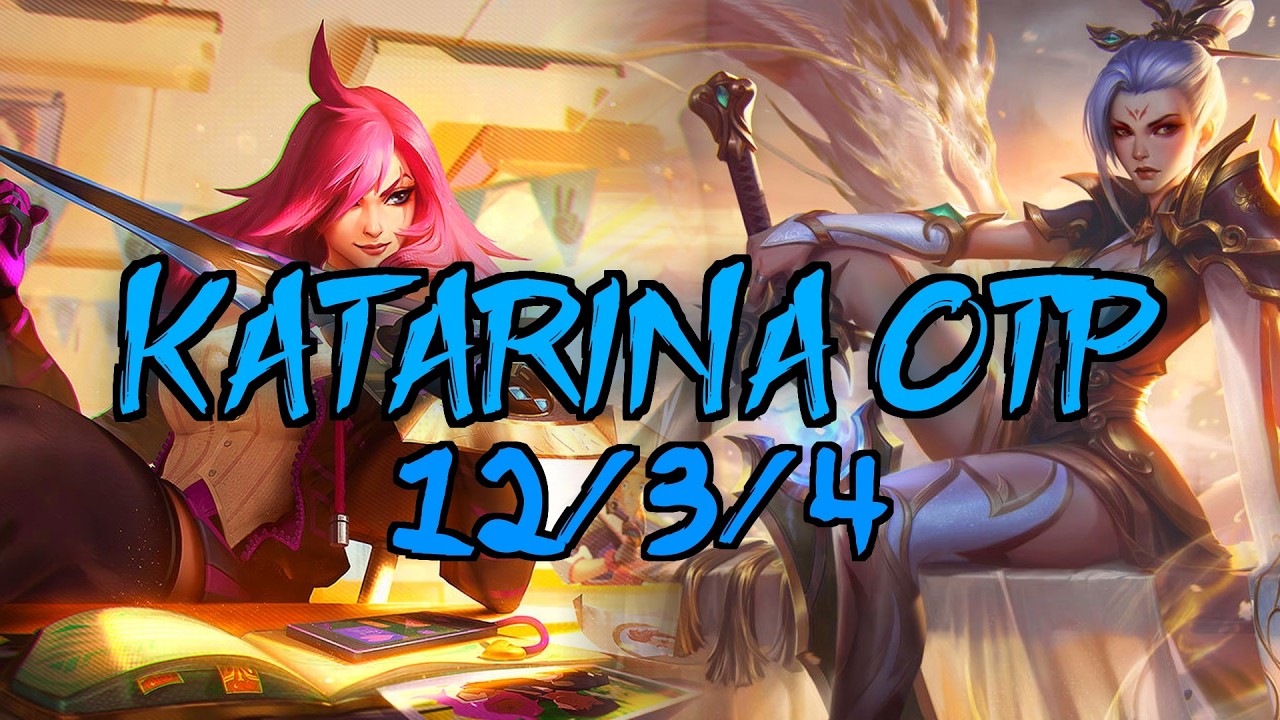 Katarina OTP vs Riven Mid 12/3/4 | EUW Master 343LP