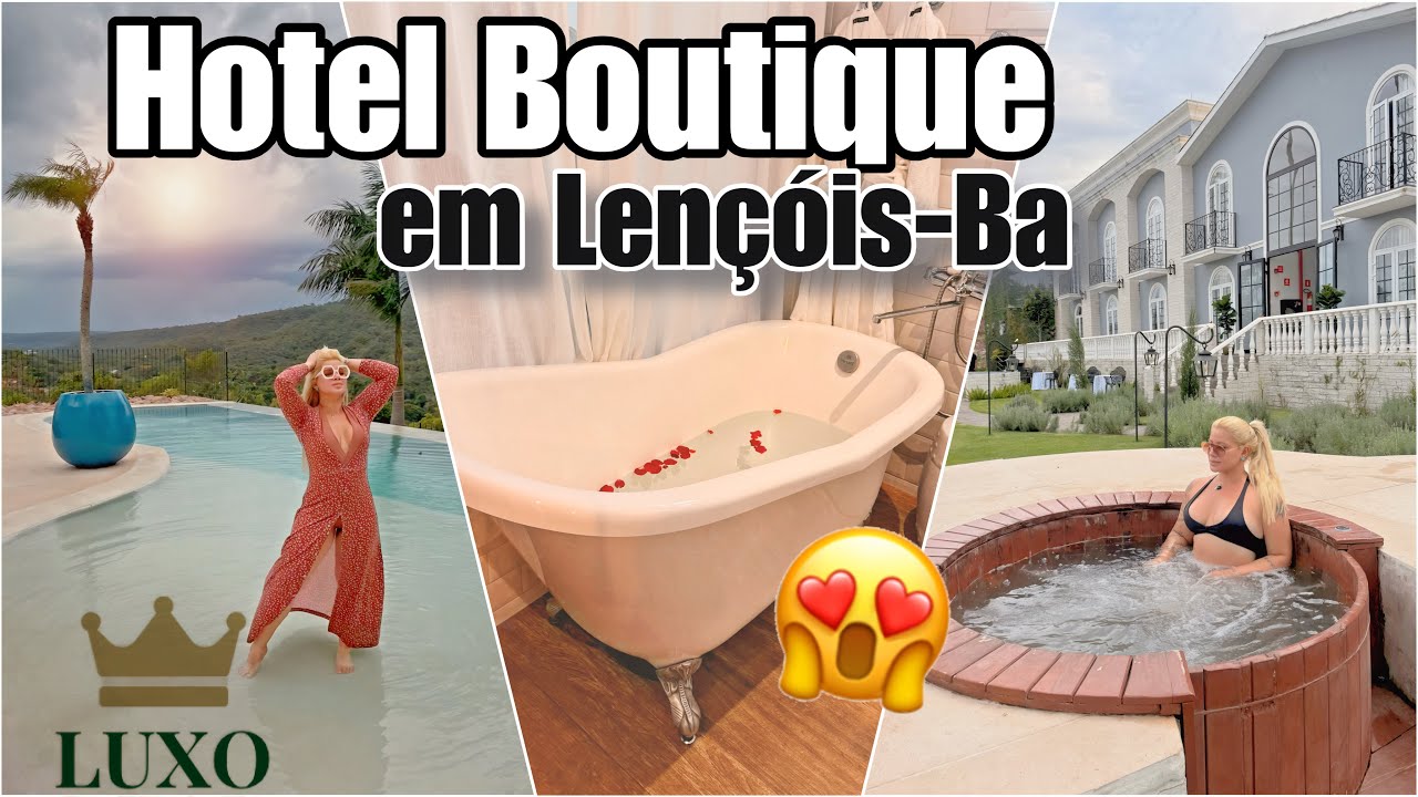 LUXO EM LENÇÓIS-BA | Ficamos no VILA PUGLIESI Hotel Boutique