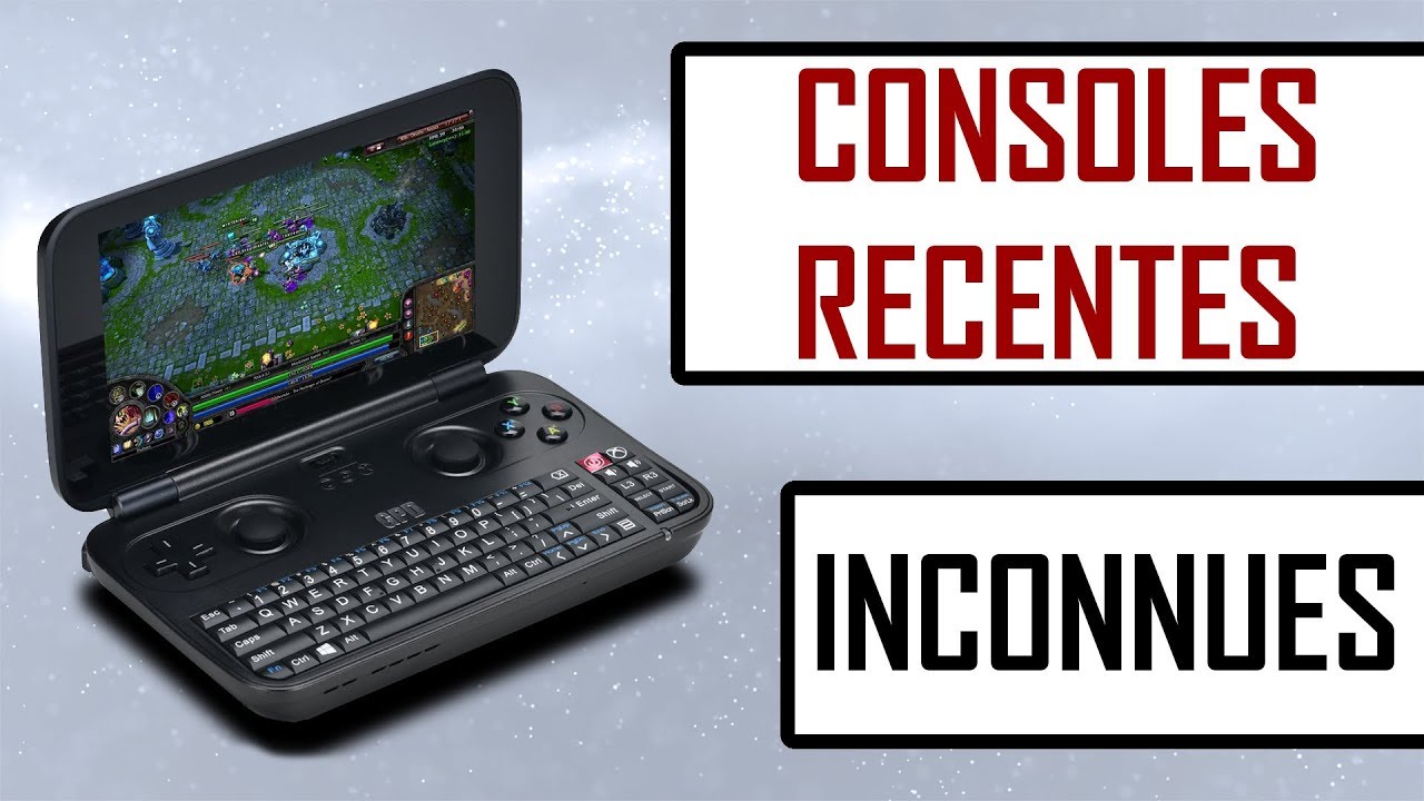 6 CONSOLES RÉCENTES INCONNUES ET RÉVOLUTIONNAIRES