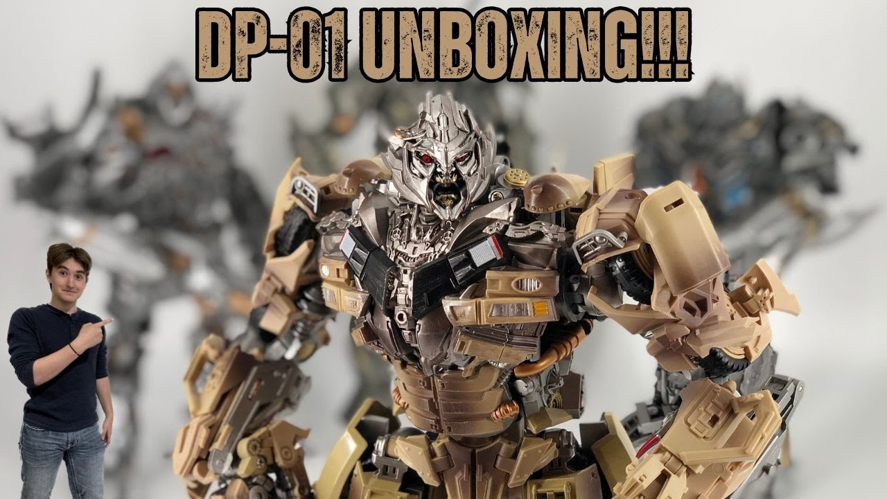 DP-01 4th Party Unique Toys Deserado (DOTM Megatron - Unboxing and First Reactions