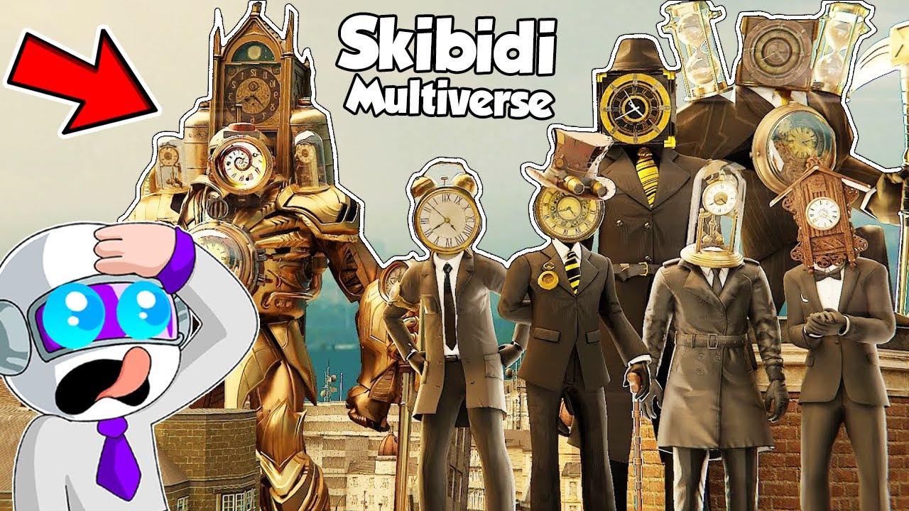 El MULTIVERSO de los SKIBIDI TOILET es INCREÍBLE ⏰🚽 MAYO y LUKY REACCIONAN a DOM STUDIO