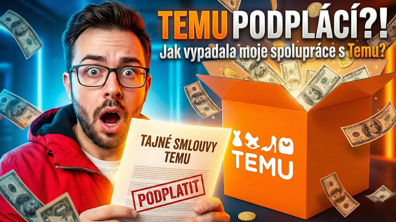 Moje spolupráce s Temu - jaká byla pravda a kolik mi zaplatili? 🤑