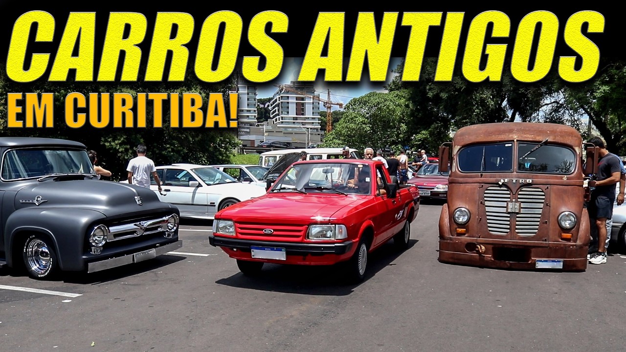 CARROS CLÁSSICOS & ANTIGOS em CURITIBA!