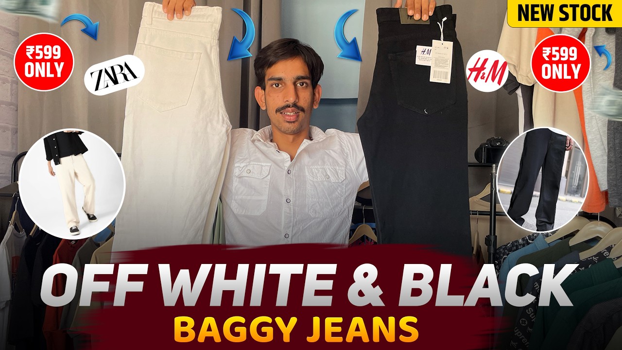 Black White straight fit | jeans Relaxed Fit Jeans Under budget | Baggy Straight fit jeans relaxed