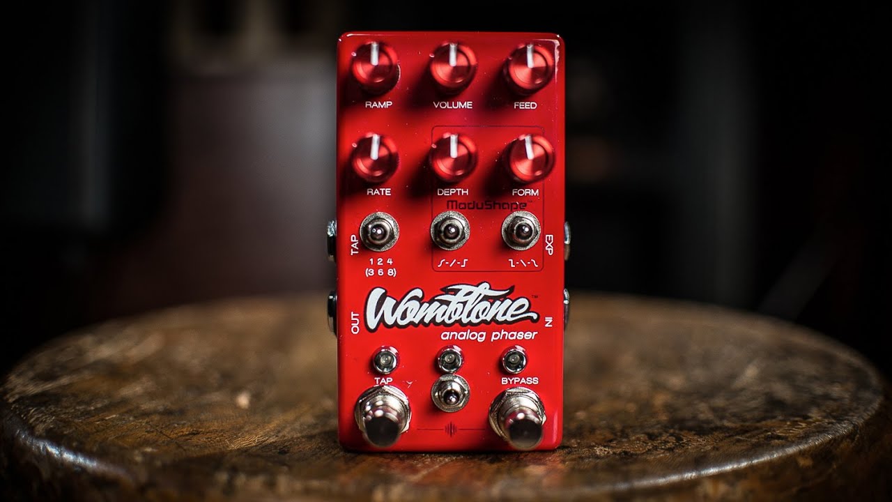 Chase Bliss Audio Wombtone Analog Phaser Effects Pedal | CME Gear Demo | Andrew Wittler