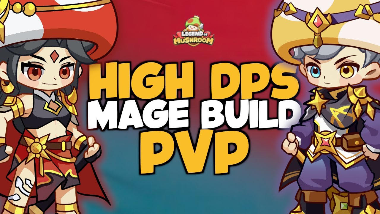HIGH DPS MAGE BUILD for PVP in Legend of Mushroom - DARKLORD & PROPHET