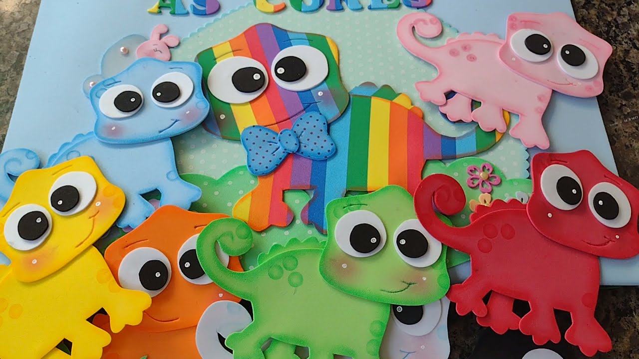 RECURSO PEDAGÓGICO - SACOLA CENÁRIO EM EVA - BOM DIA TODAS AS CORES