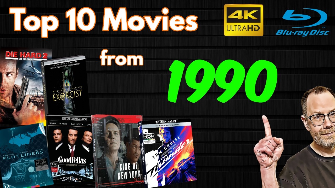 Топ-10 фильмов 1990 года на физических носителях | Знаковые годы в кино #7