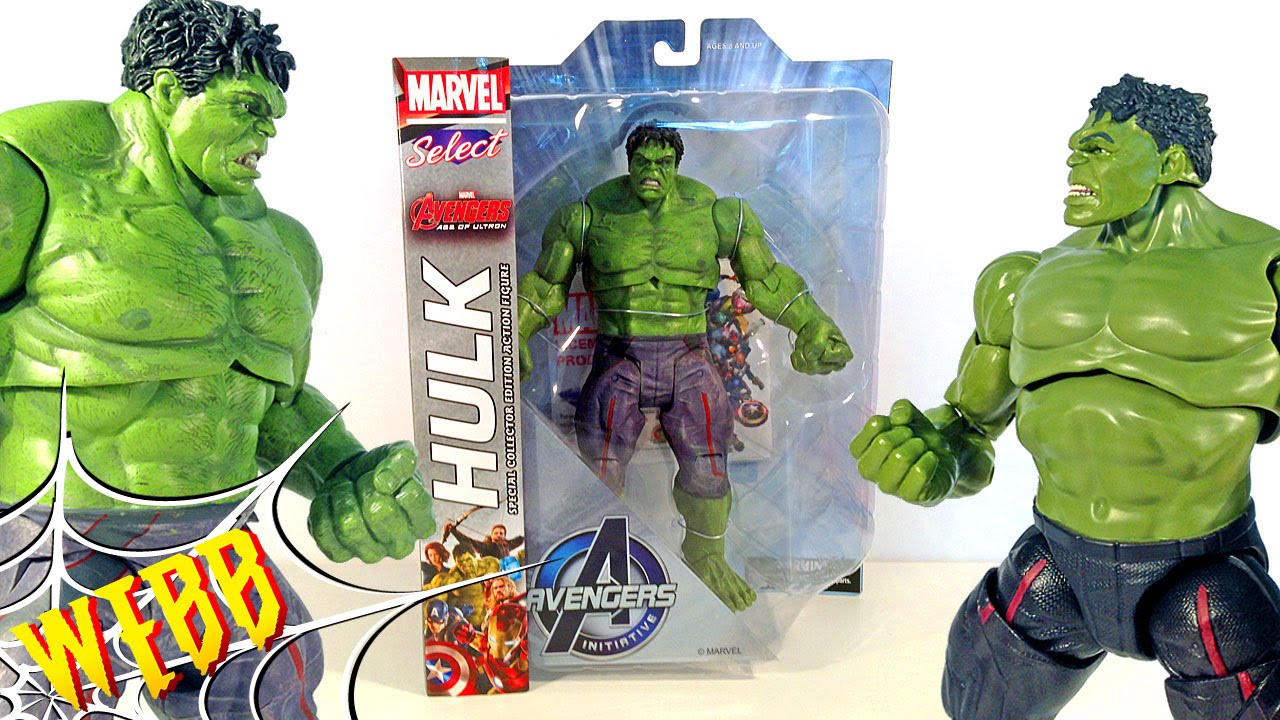 HULK Marvel Select vs Legends Action Figure Comparison