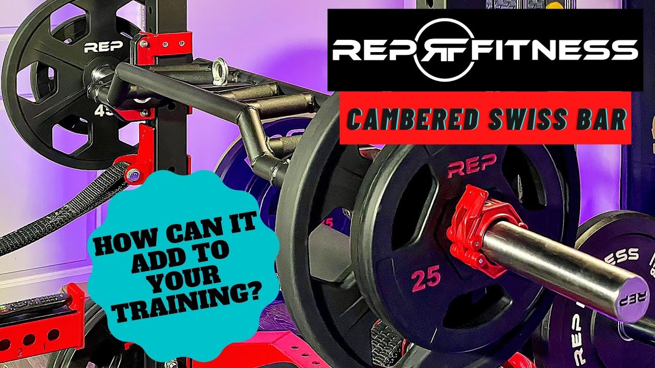 Rep Fitness Cambered Swiss bar review - Can it help your Bench Press?