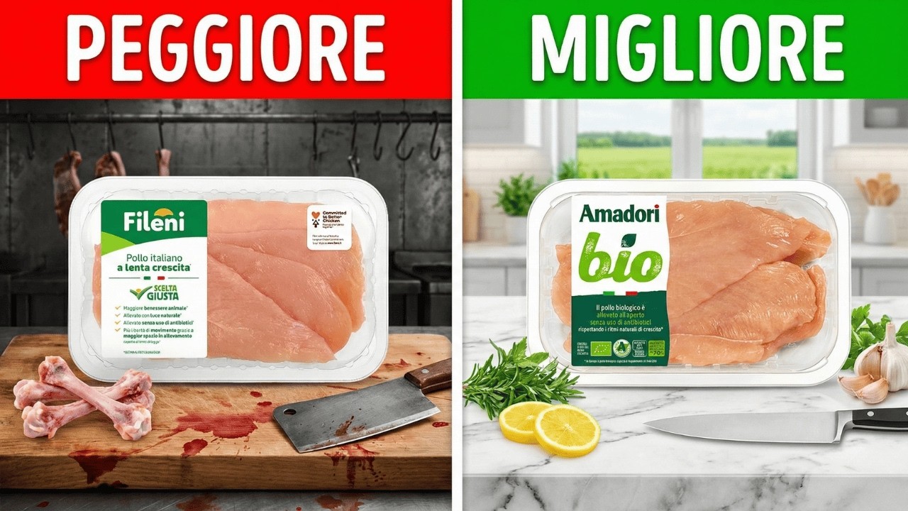 5 Marche di CARNE BIANCA che Devi EVITARE (AIA, Amadori,..)