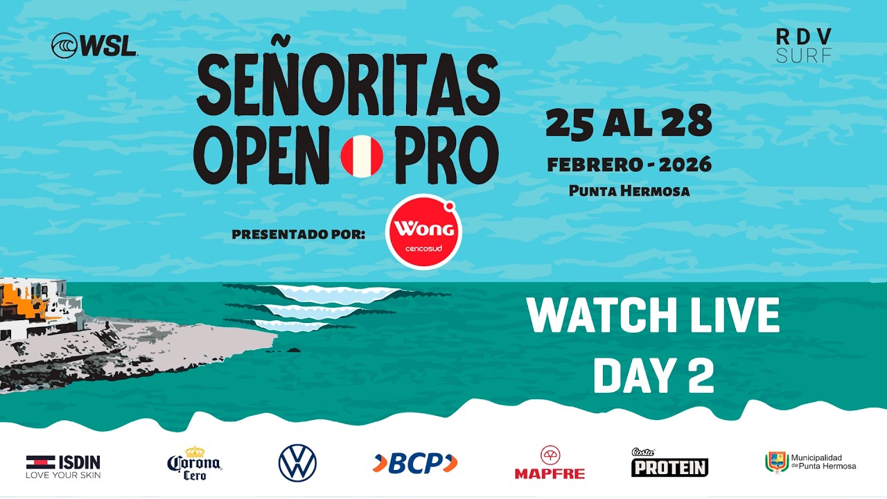 🔴 EN VIVO - WSL Señoritas Open Pro - Dia 2