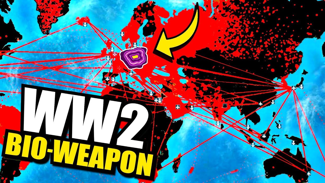 What if Germany Created a BIOWEAPON in WW2... (Plague Inc)