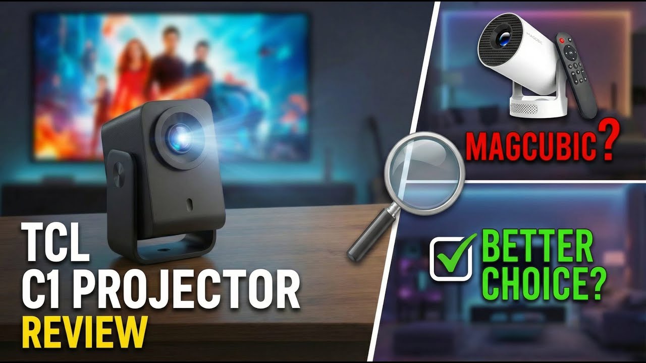 Better than Magcubic? The Truth about the TCL C1 Projector
