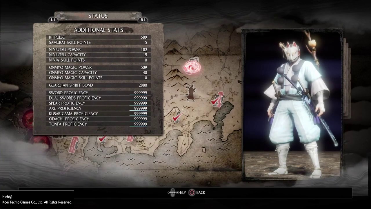 Nioh: 1.15 Amrita Farming on Way of the Wise Marobashi (200 million per run)