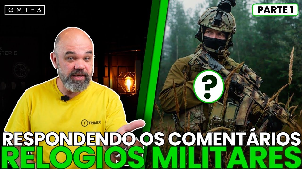 Respondendo os Inscritos sobre RELÓGIOS MILITARES pra Uso PESADO!