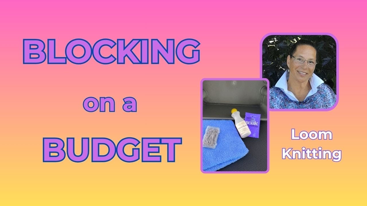 Easy tools, Big Results! The Perfect Finish to ANY knitted project. How to BOTH wet & dry block.