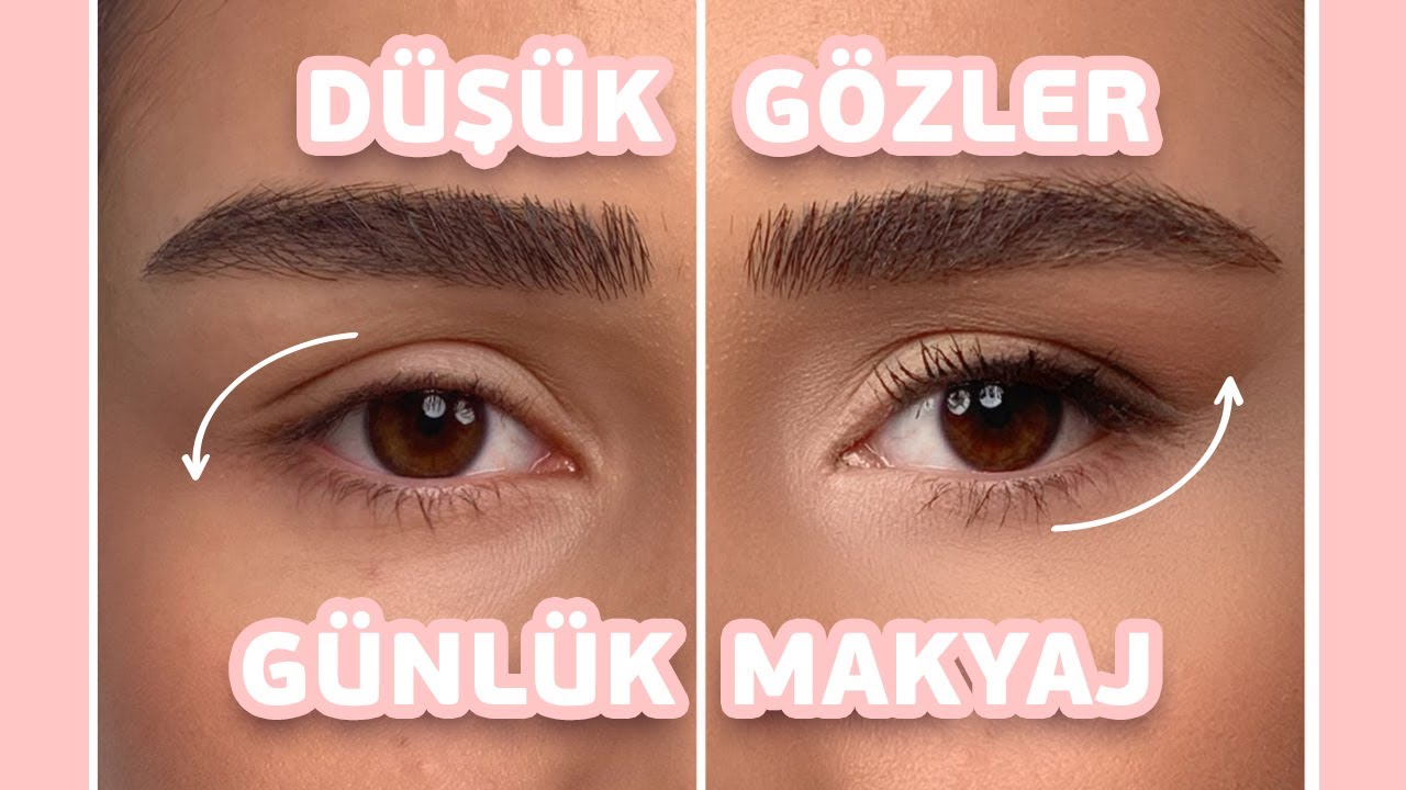Düşük Gözler İçin Günlük Makyaj | Alev Karslı