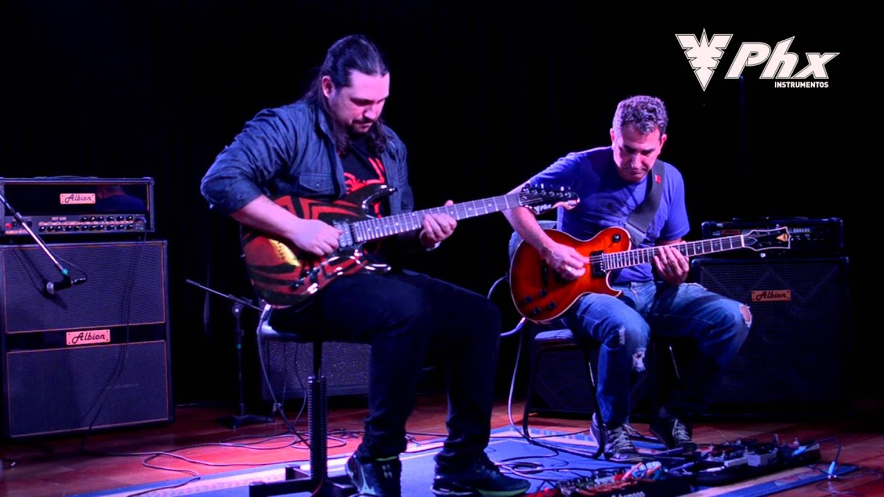 Alan Domingues & Edu Letti  Guitarras PHX Instrumentos