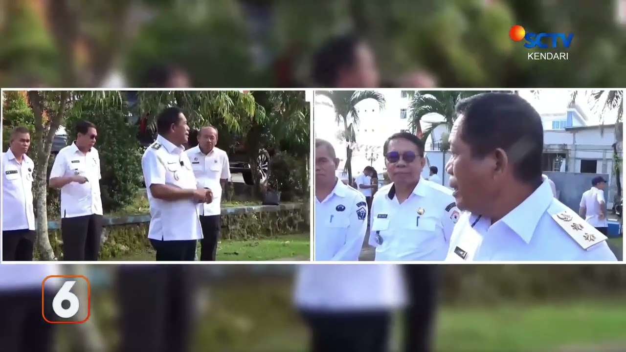 Wagub Sultra Hugua Sidak Kantor Dinas Ketahanan Pangan || Liputan 6 Sultra