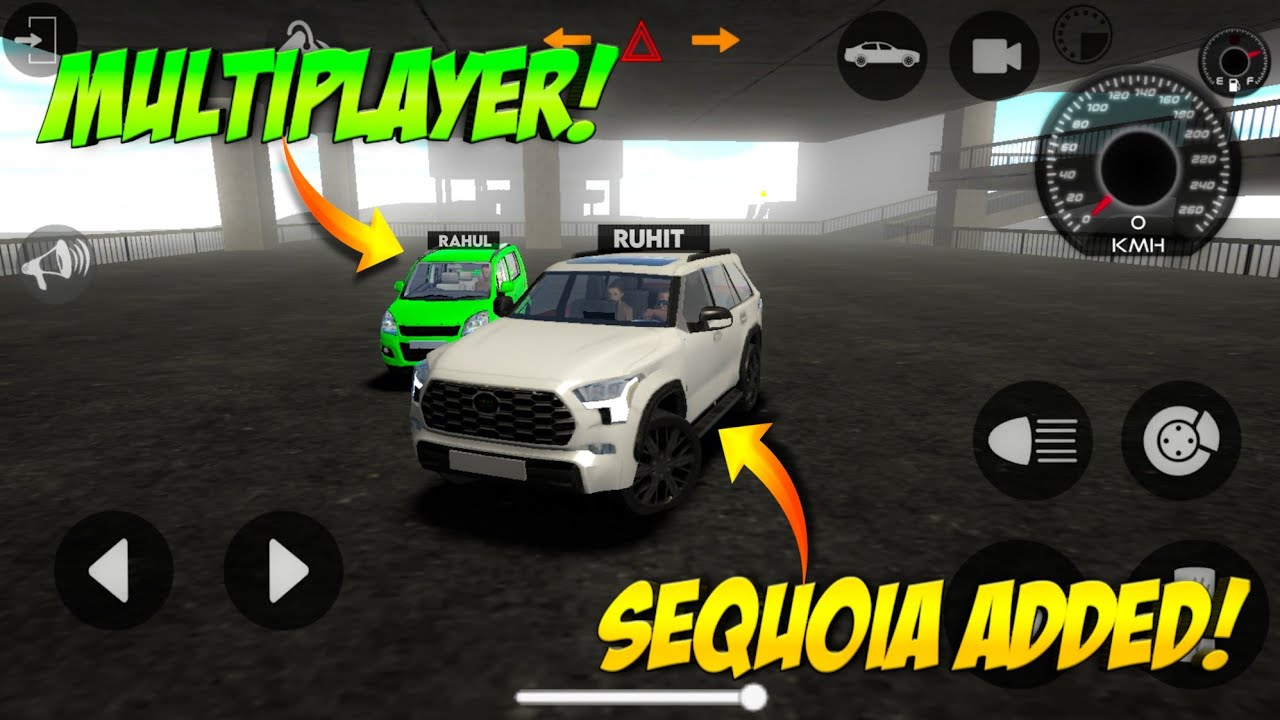 SEQUORIA LIVE GAMEPLAY! 😍 MULTIPLAYER MODE 🤩 INDIAN CARS SIMULATOR 3D NEW UPDATE 🙂