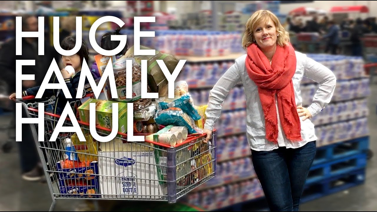 LONDON COSTCO HAUL : FAMILY OF 11 : Traveling Full-time w/9 kids